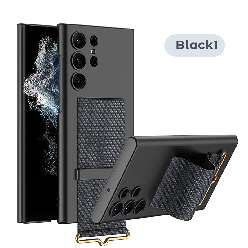 🔥Up to 40% off🔥Ultra-Thin Anti-Fingerprint Phone Case With Wrist Strap for Samsung S24/S23